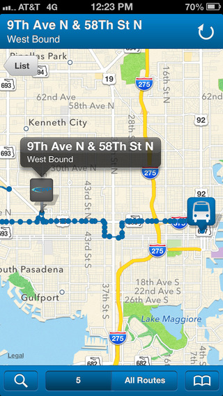 【免費交通運輸App】Transit Stop: PSTA Bus Tracker-APP點子