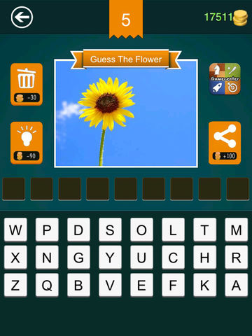 【免費遊戲App】Guess The Flower-APP點子