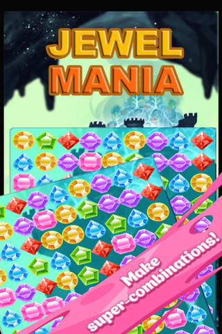 Jewel Mania Blitz - Addictive Puzzle Swap & Match Game for Kids and Adults screenshot 3