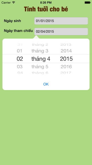 【免費工具App】Tính tuổi bé-APP點子