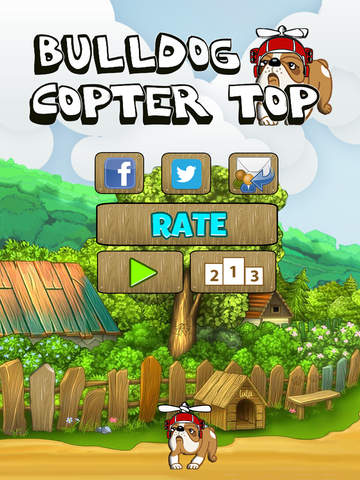 【免費遊戲App】Bulldog Copter Top-APP點子