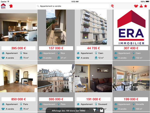 ERA Immobilier pour iPad screenshot 3