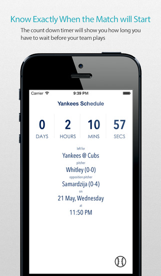 NYY Baseball Schedule Pro — News live commentary standings and more for your team