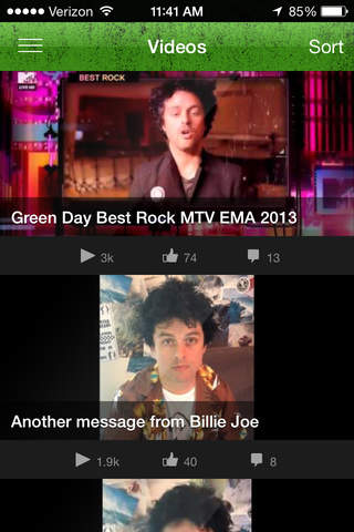 Green Day's Official App screenshot 4