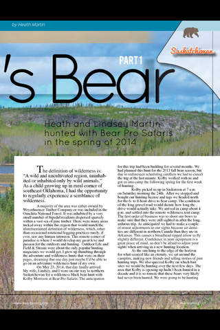 Bear Hunting Magazine screenshot 3