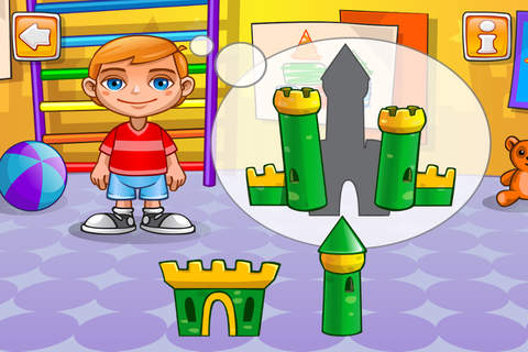 Educational games for kids - Jack's House Free screenshot 2
