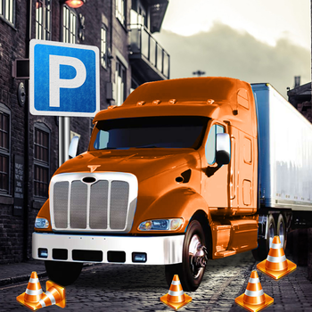AAA Big Truck Parking Frenzy Simulator 遊戲 App LOGO-APP開箱王