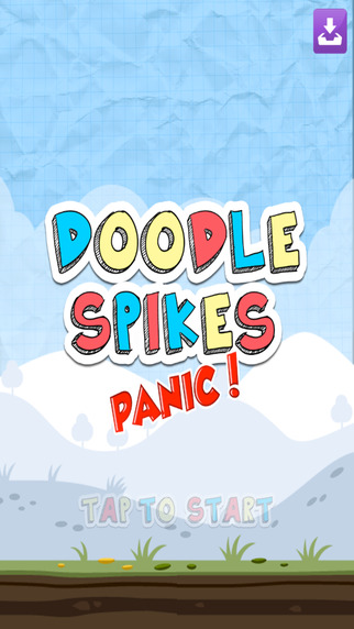 Doodle Spikes Panic
