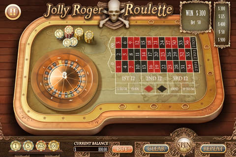 Vegas Roulette Pirates Edition screenshot 2