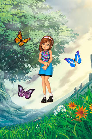 Butterfly Girl Mania - Collect all the Sensational Cuties screenshot 3