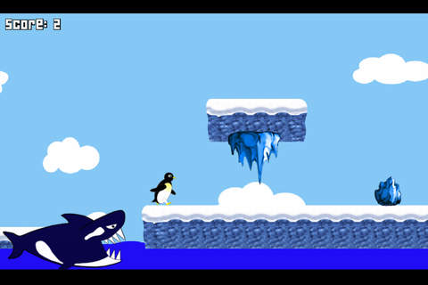 Penguin Fly! Relaxing Game! screenshot 2