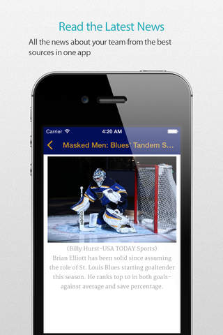 St. Louis Hockey Alarm screenshot 3