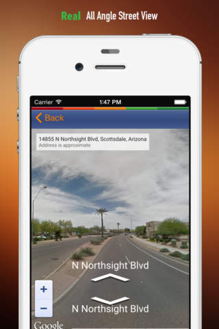 Scottsdale (Arizona) Tour Guide: Best Offline Maps with Street View and Emergency Help Info screenshot 4