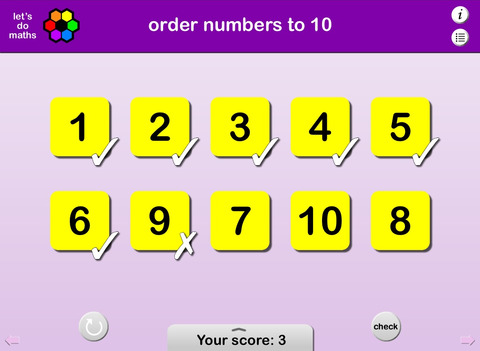 Ordering Numbers to 50 screenshot 3