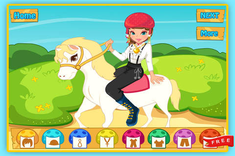 Princess Riding a Horse screenshot 2