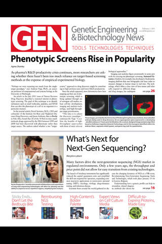 Genetic Engineering and Biotechnology News screenshot 3