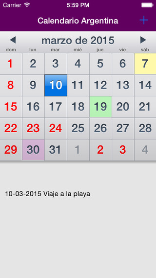 免費下載生產應用APP|Calendario 2015 Argentina Sin Ads app開箱文|APP開箱王