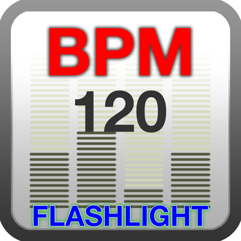 BPM Finder: Flash Torch at Music Beat Per Minute Rate LOGO-APP點子