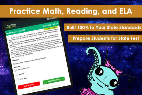 4th Grade Galaxy: Math, ELA, and Reading - Common Core, STAAR, or Your State Standards screenshot 2
