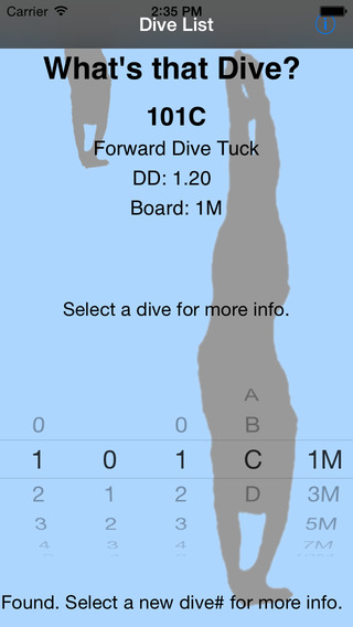 【免費運動App】What's That Dive?-APP點子
