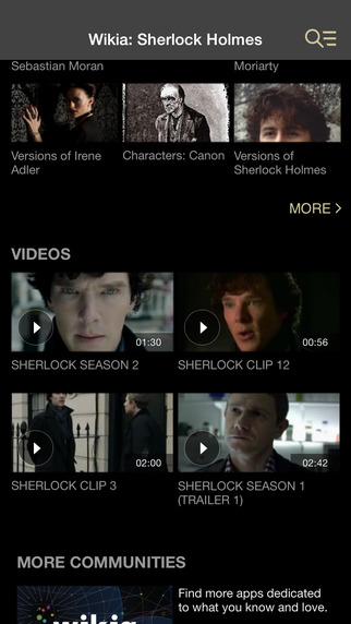 【免費書籍App】Wikia: Baker Street Fan App-APP點子