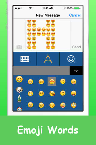 Stickers Keyboard for iOS 8 - Sticker, Color Keyboard, Emoji Words & Shortcut screenshot 4