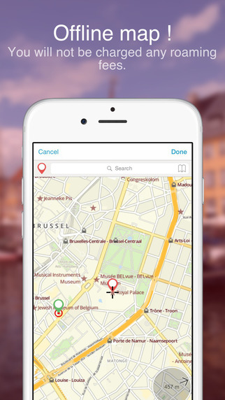 免費下載旅遊APP|Brussels On Foot : Offline Map app開箱文|APP開箱王