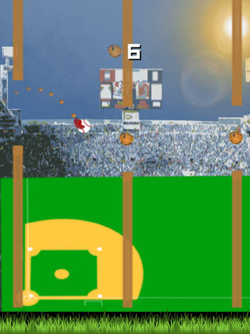 【免費遊戲App】Bubba's Flying Baseball-APP點子