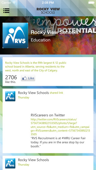 【免費教育App】Rocky View Schools App-APP點子