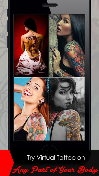 【免費生活App】MyTattoo - The Tattoo Designs Salon App & Virtual Photo Booth Machine to Tattooed yourself with Dragon Tribal Tattoos without Pain for free!-APP點子