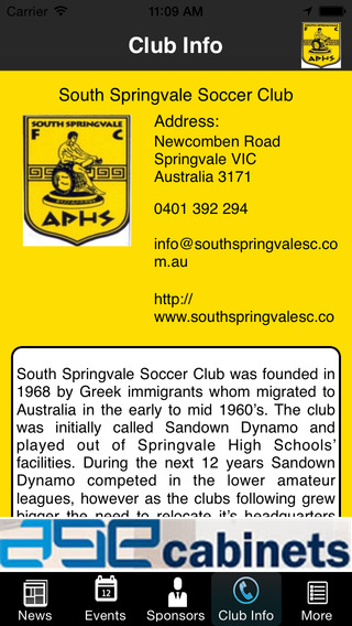 免費下載運動APP|South Springvale Soccer Club app開箱文|APP開箱王