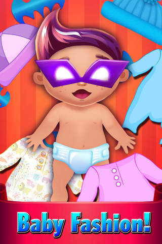 My New-Born Baby Super-Hero - mommys fun & pregnancy kids care game free screenshot 4