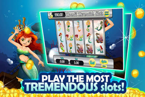 AAamazing Mermaid's Soul Siren's TX Poker Slots -  Free Xtreme Casino 777 Slot Machine screenshot 2