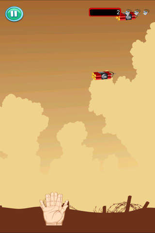 Catching The Grenades - Do Not Let The Bombs Fall In The Commander War-Fare FREE by Golden Goose Production screenshot 4
