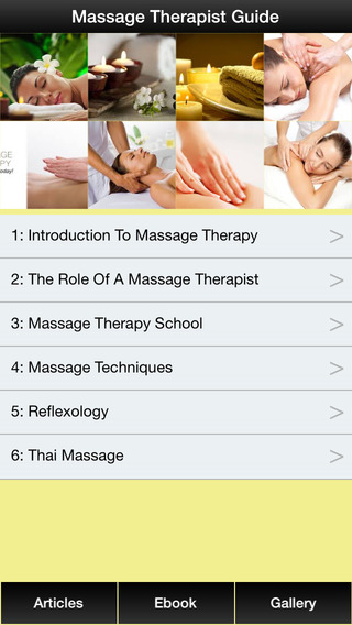 Massage Therapist Guide