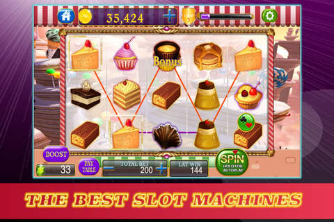 Ice-Cream Casino - Feeling Casino Style Slots with Mega Wilds, Progressive & Daily Bonus screenshot 4