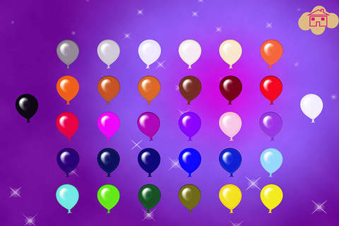 Balloons Colors Preschool Learning Experience Simulator Game screenshot 2