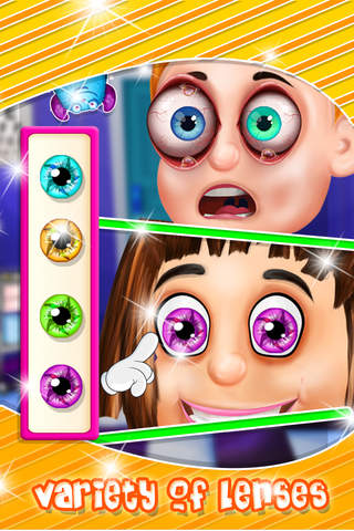 Crazy Eye Surgery – Doctor simulation game for little surgeons screenshot 3