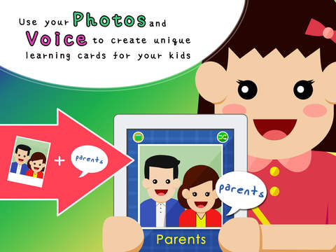 Kids Flash Card Maker Photos Voice FREE