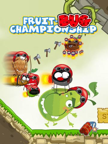 【免費遊戲App】Fruits Ride Bugs Multiplayer fight Race Game-APP點子