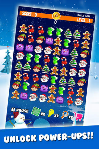 ``` Christmas Crush Match 3 Saga Pro - Top Free  Puzzle Games screenshot 2