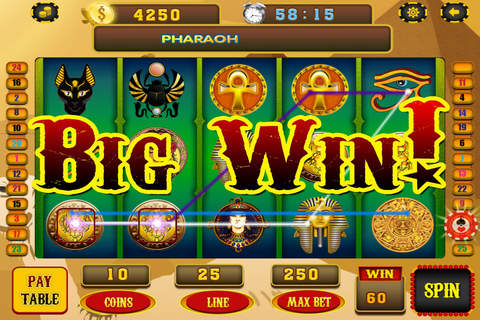 $$$ Lucky Games of Pharaoh and Zeus Journey Big Casino - Win Slots House Jackpot Way Rich-es Free screenshot 2