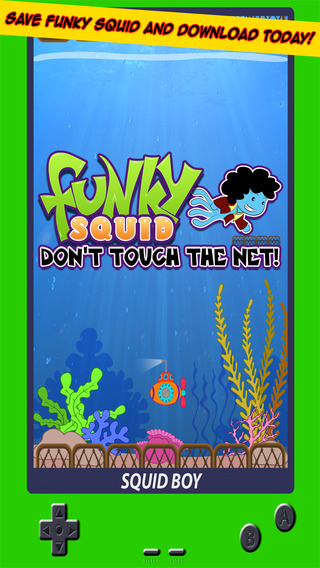 Funky Squid Don’t Touch The Net Pro