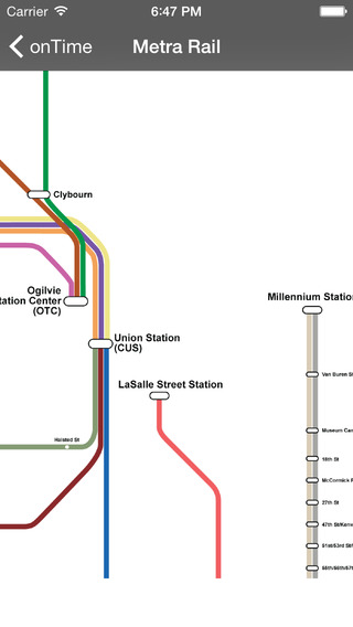 【免費交通運輸App】onTime : Metra (FREE)-APP點子