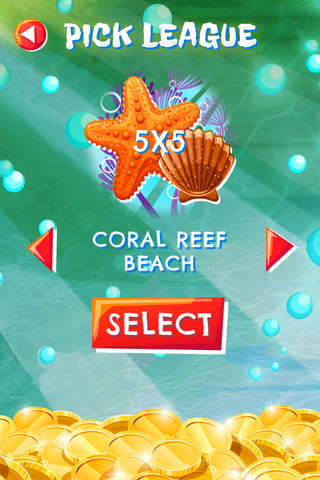 Mermaid Gemstone Hunt - HD - PRO - Connect Matching Diamonds Coral Reef Treasure Puzzle Game screenshot 3