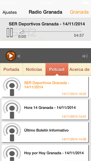 免費下載新聞APP|Radio Granada - Noticias, Podcast, Cadena Ser app開箱文|APP開箱王