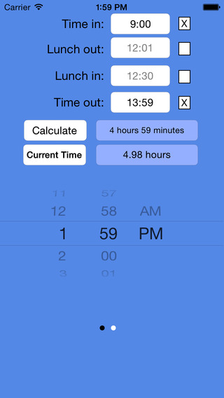 【免費工具App】Time Clock Helper - Free-APP點子