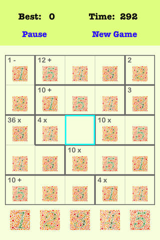 Are You Clever? Color Blind 5X5 Puzzle Pro screenshot 3