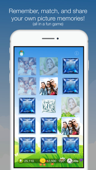 Rememories Ad Free + Extra Time - Your Photos Game Match Puzzle With A Twist Discover Past Gems