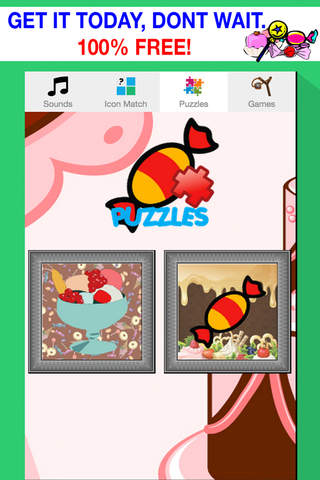 Candy Kids Activity App - Sounds, Puzzles and Match Games for Kids screenshot 2